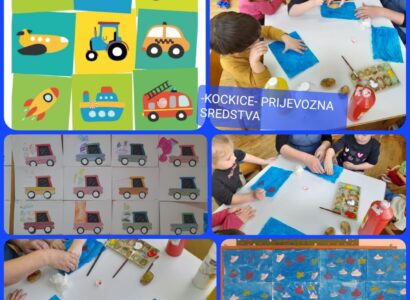 Odgojno-obrazovna skupina “KOCKICE” – Tema “PROMET” Odgojno-obrazovna skupina “KOCKICE” – Tema “PROMET”