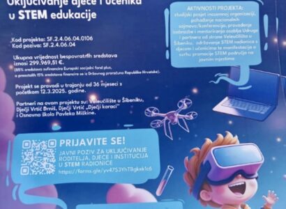 ZAVRŠEN PRVI CIKLUS STEM RADIONICA