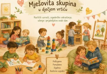 MJEŠOVITA SKUPINA U DJEČJEM VRTIĆU